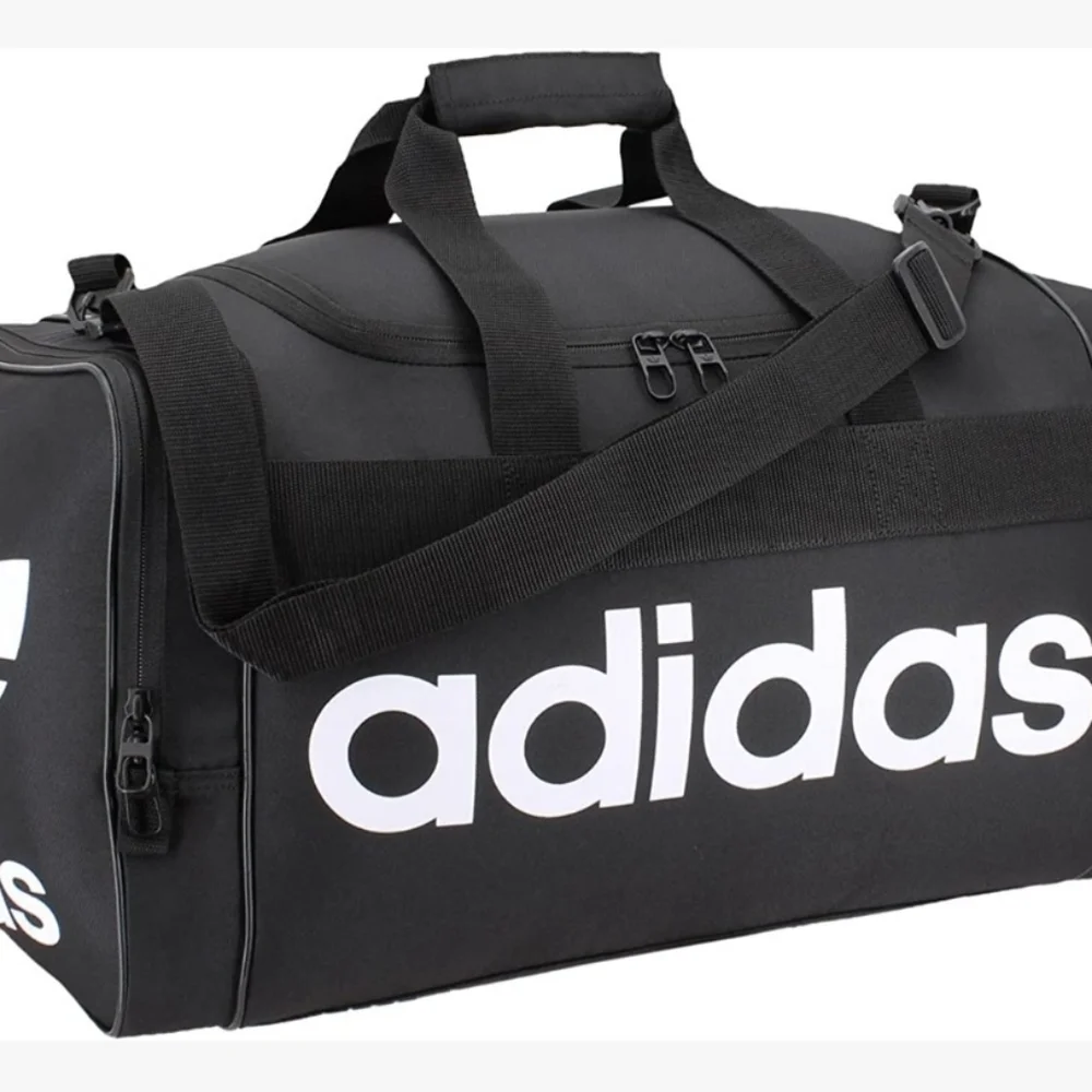 New adidas Originals Santiago Black Duffle Bag - Picture 1 of 10